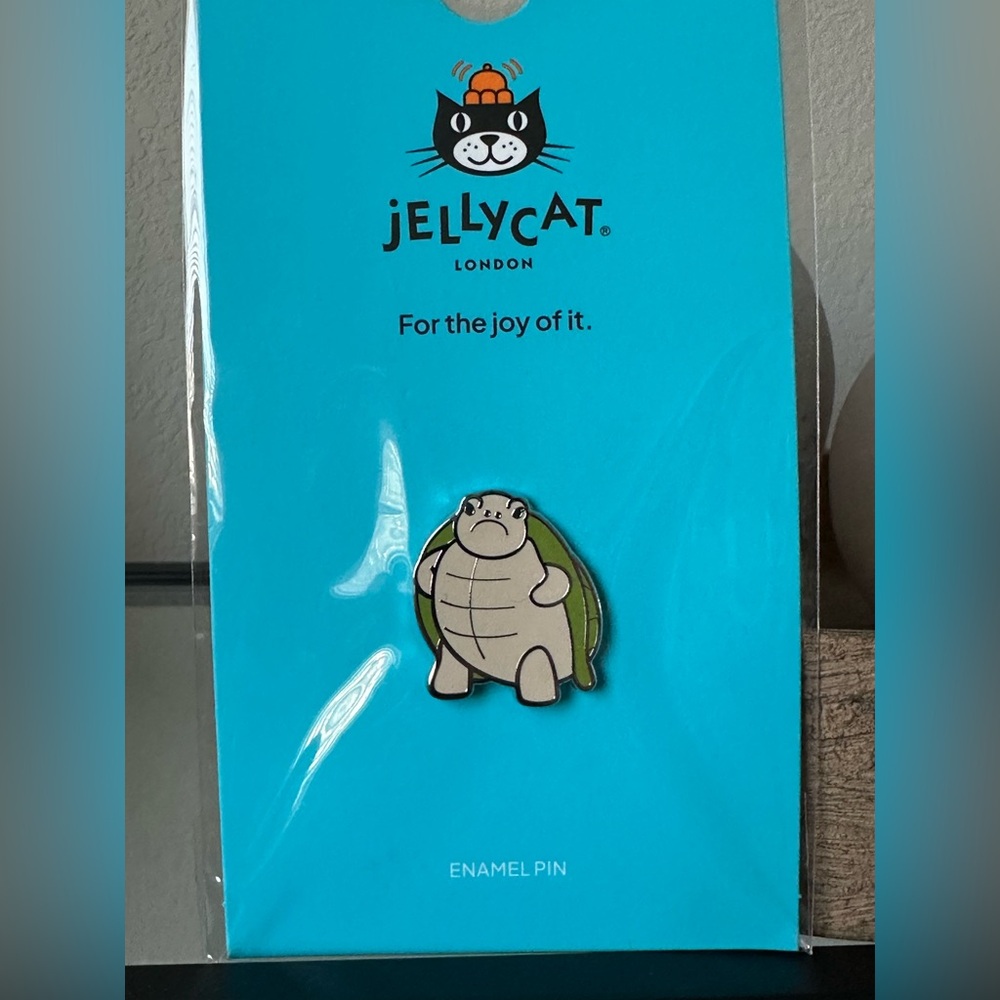 Jellycat Timmy Turtle Enamel Pin